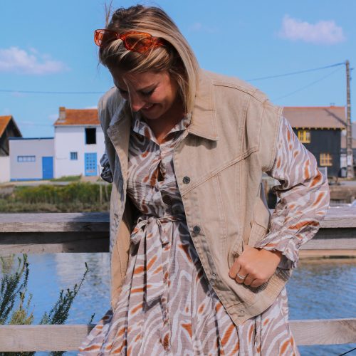 Veste en jean Jessie