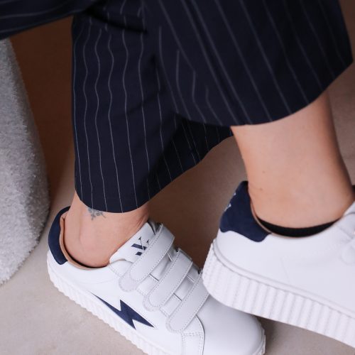 Basket Vicky bleu marine