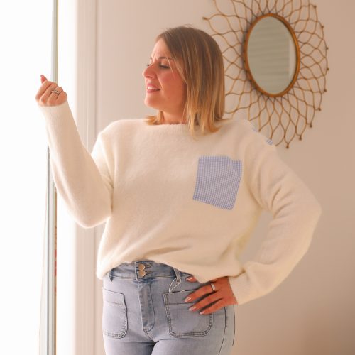 Pull Marceau blanc