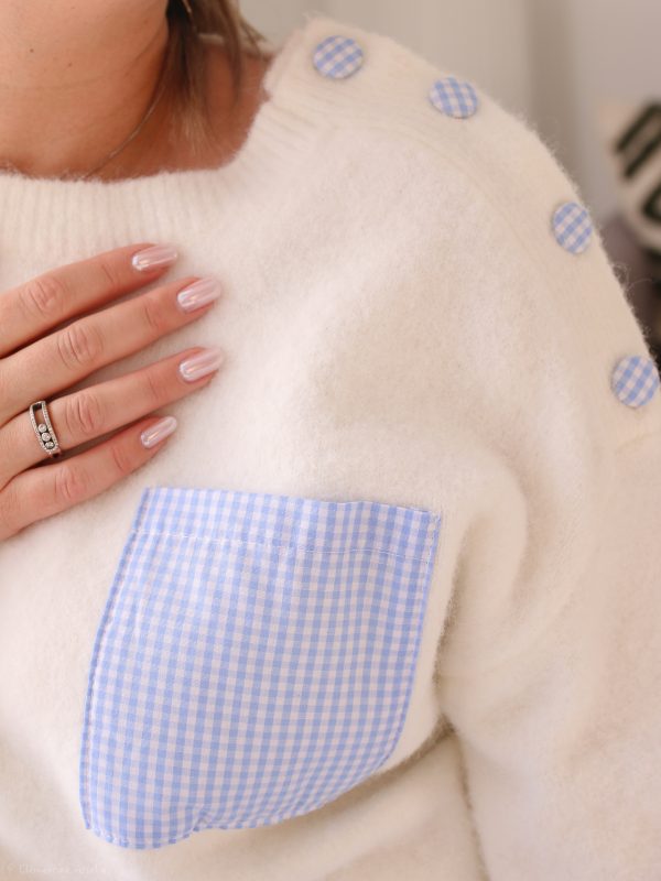 Pull Marceau blanc – Image 8