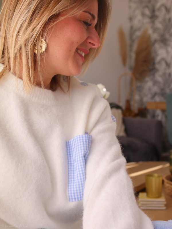 Pull Marceau blanc – Image 6