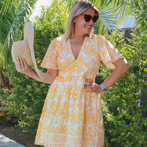 Robe Nour jaune