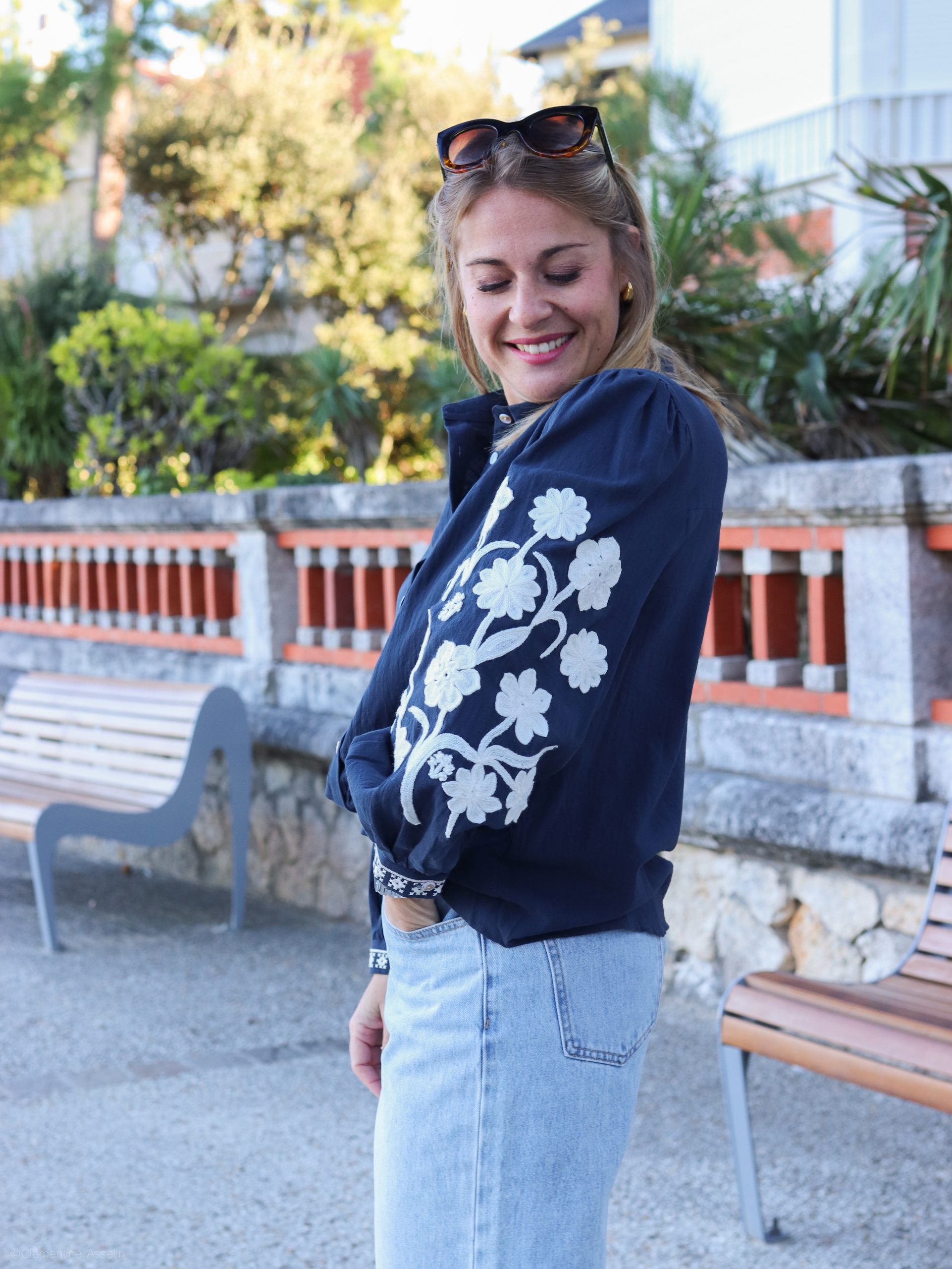 Chemise Carole bleu – Image 3