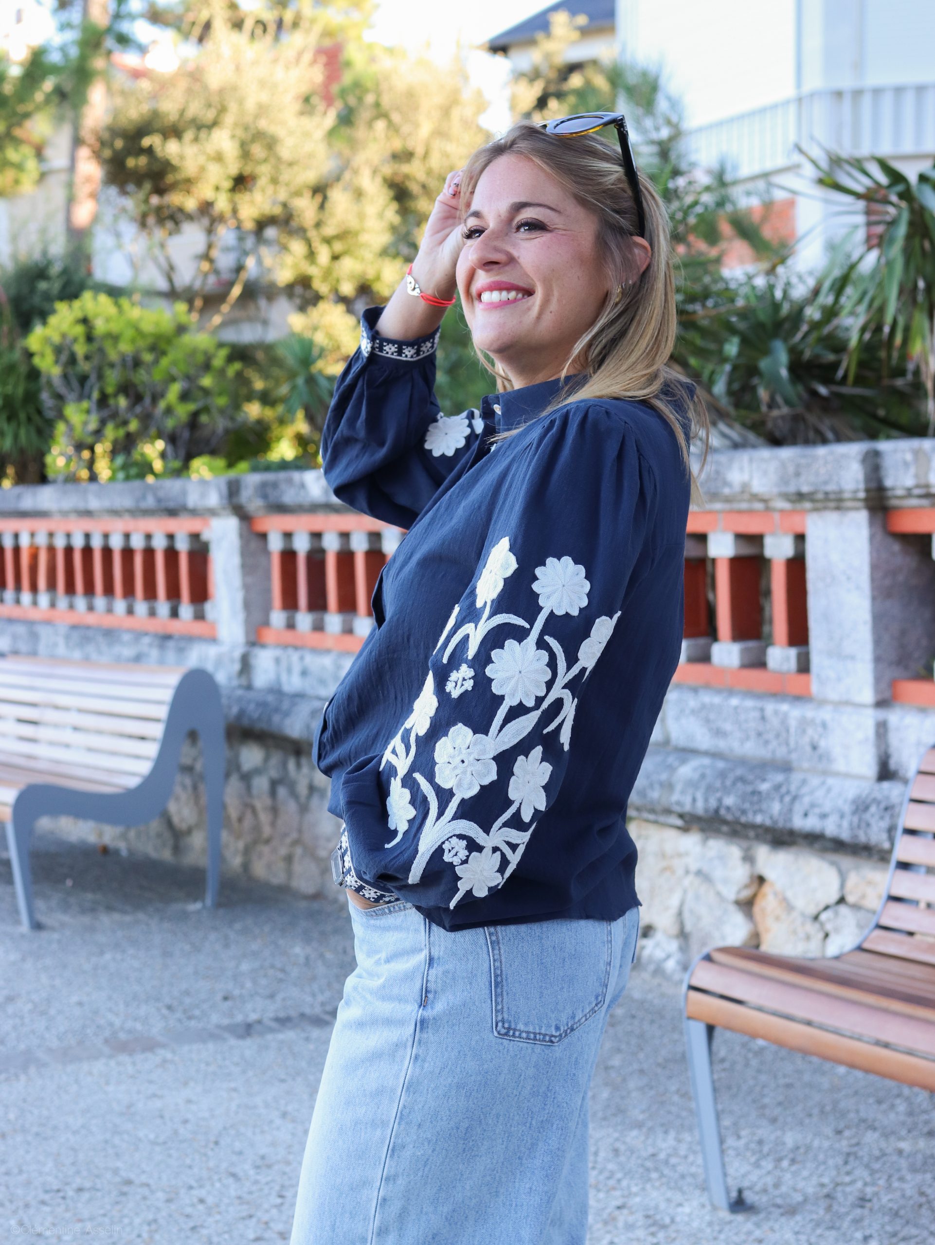 Chemise Carole bleu – Image 4