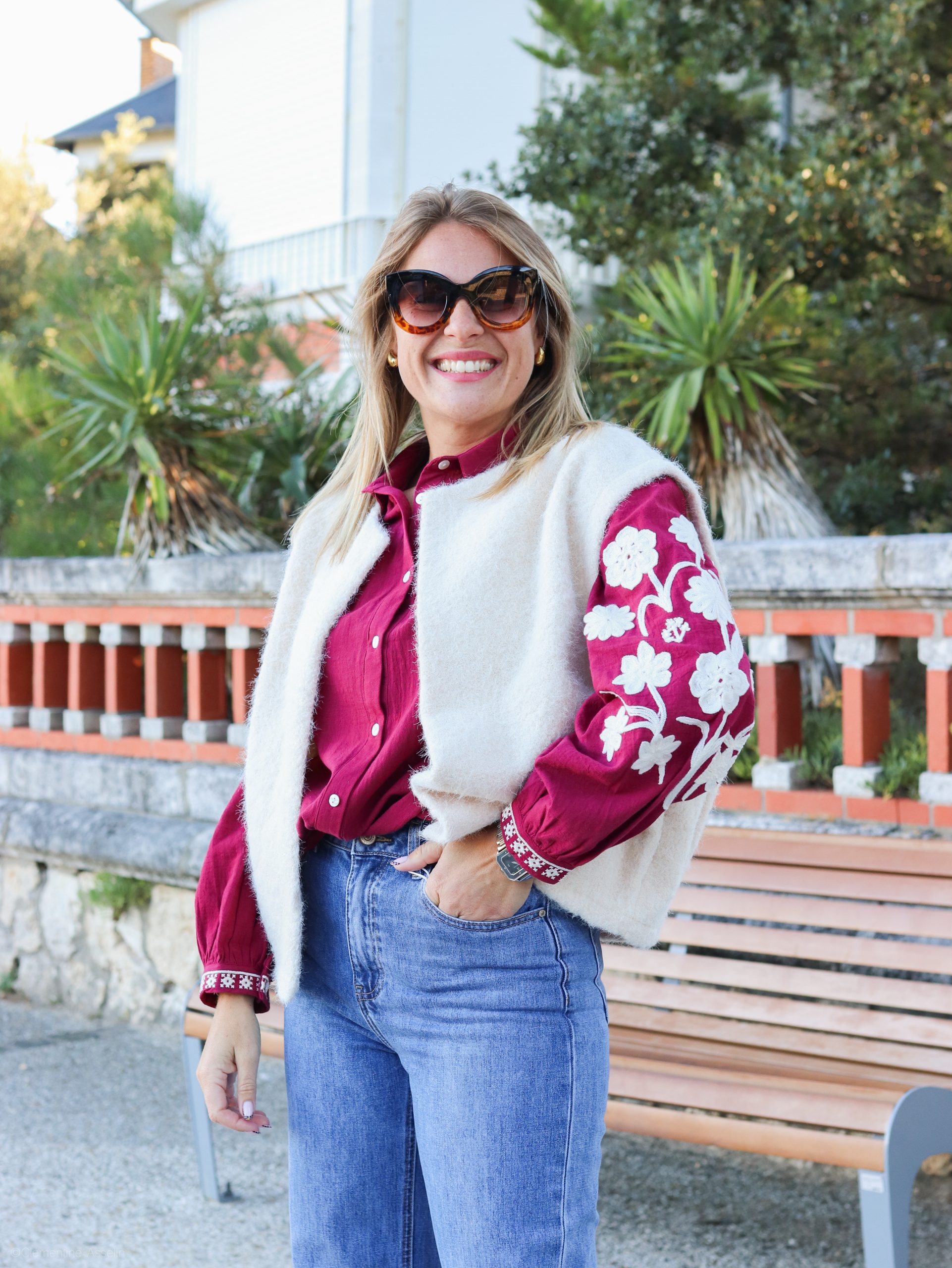 Veston Lino écru – Image 3