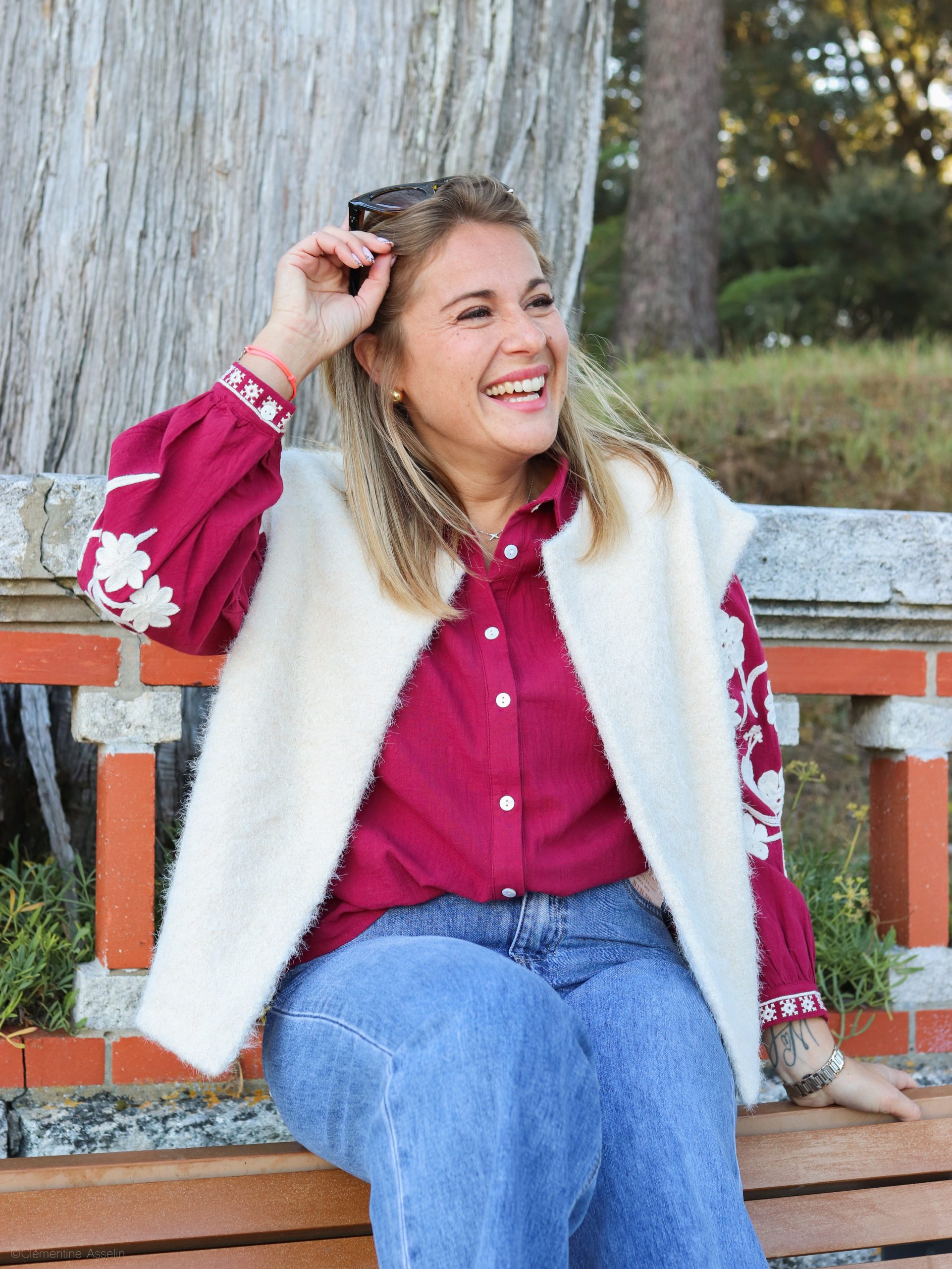 Veston Lino écru – Image 2