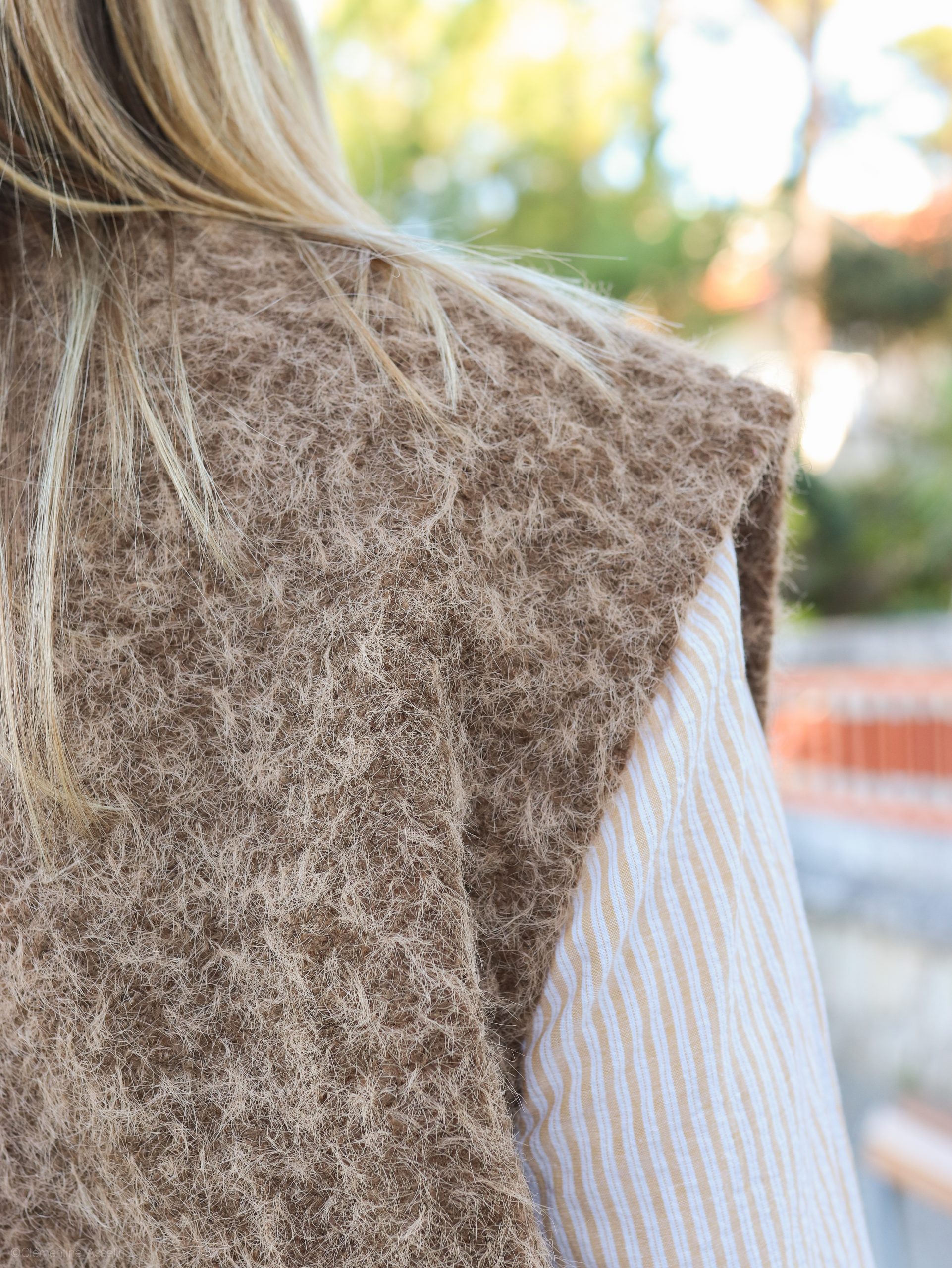 Veste Lino taupe – Image 5