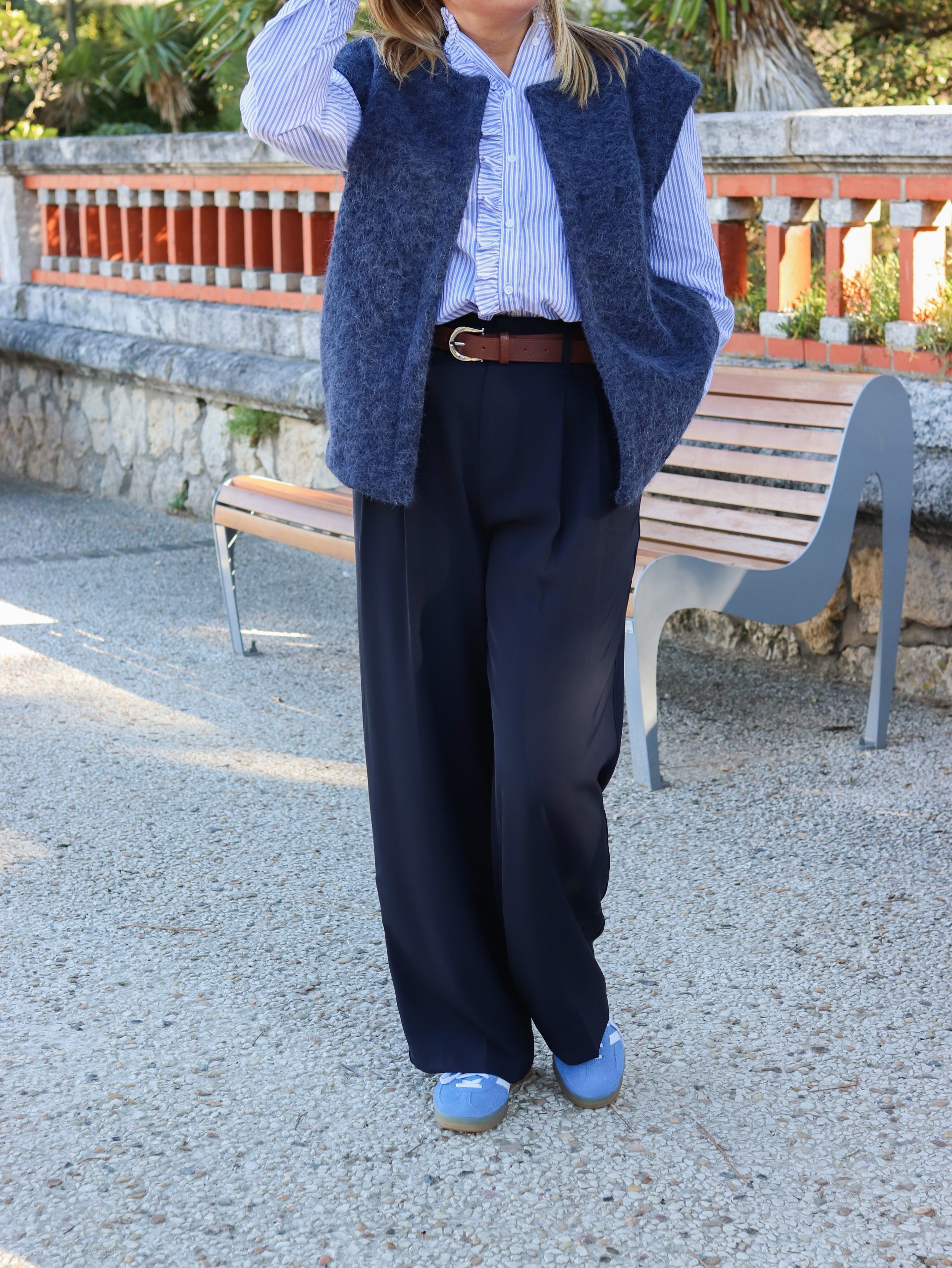 Pantalon Phil bleu marine – Image 3