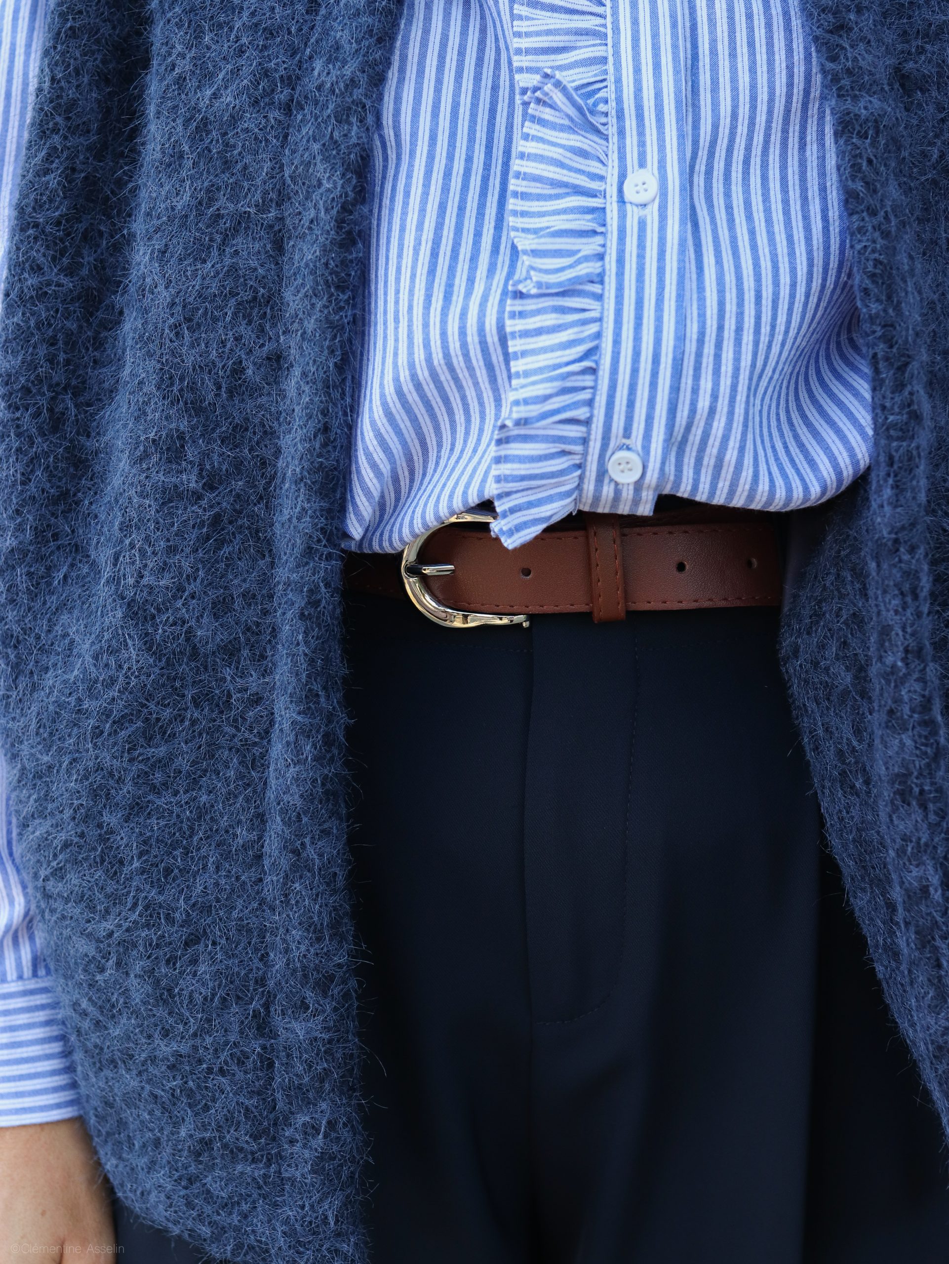 Pantalon Phil bleu marine – Image 4