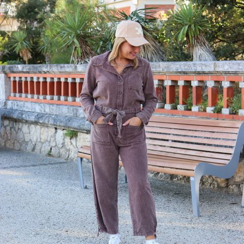 Combinaison Baptiste marron