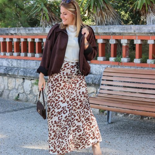 Jupe Emilia léopard