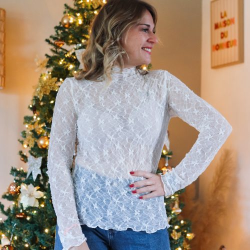 Top dentelle Virginie