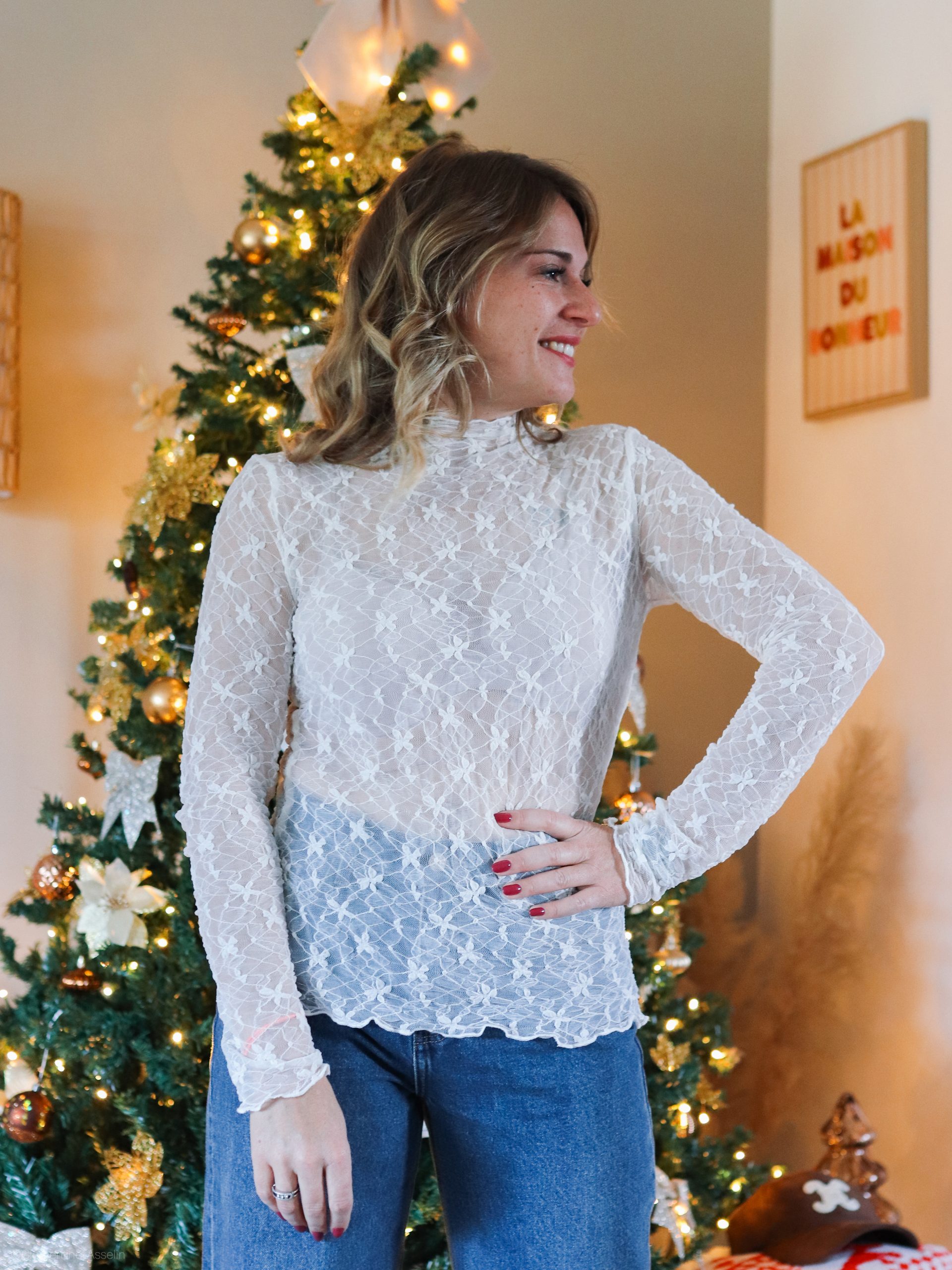 Top dentelle Virginie