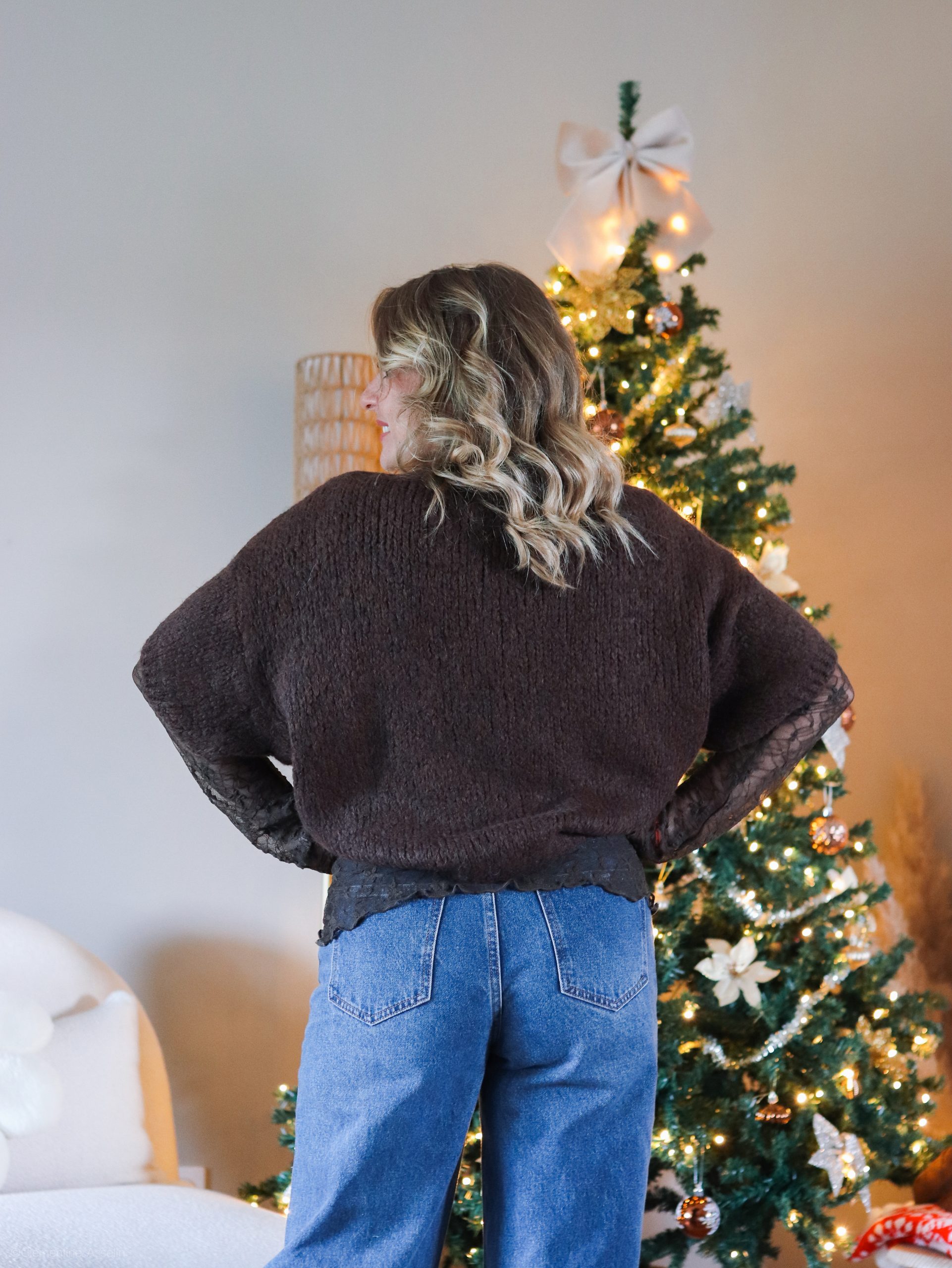 Pull Damian marron – Image 8