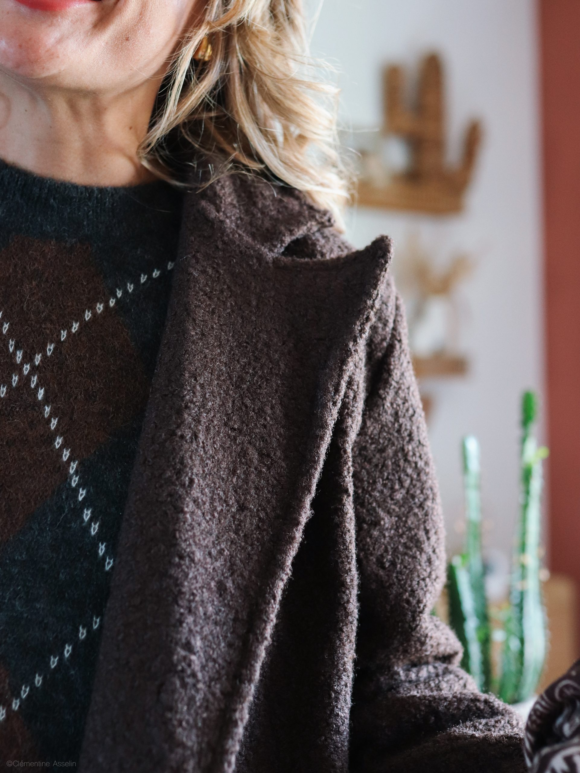 Veste Lucille marron – Image 8