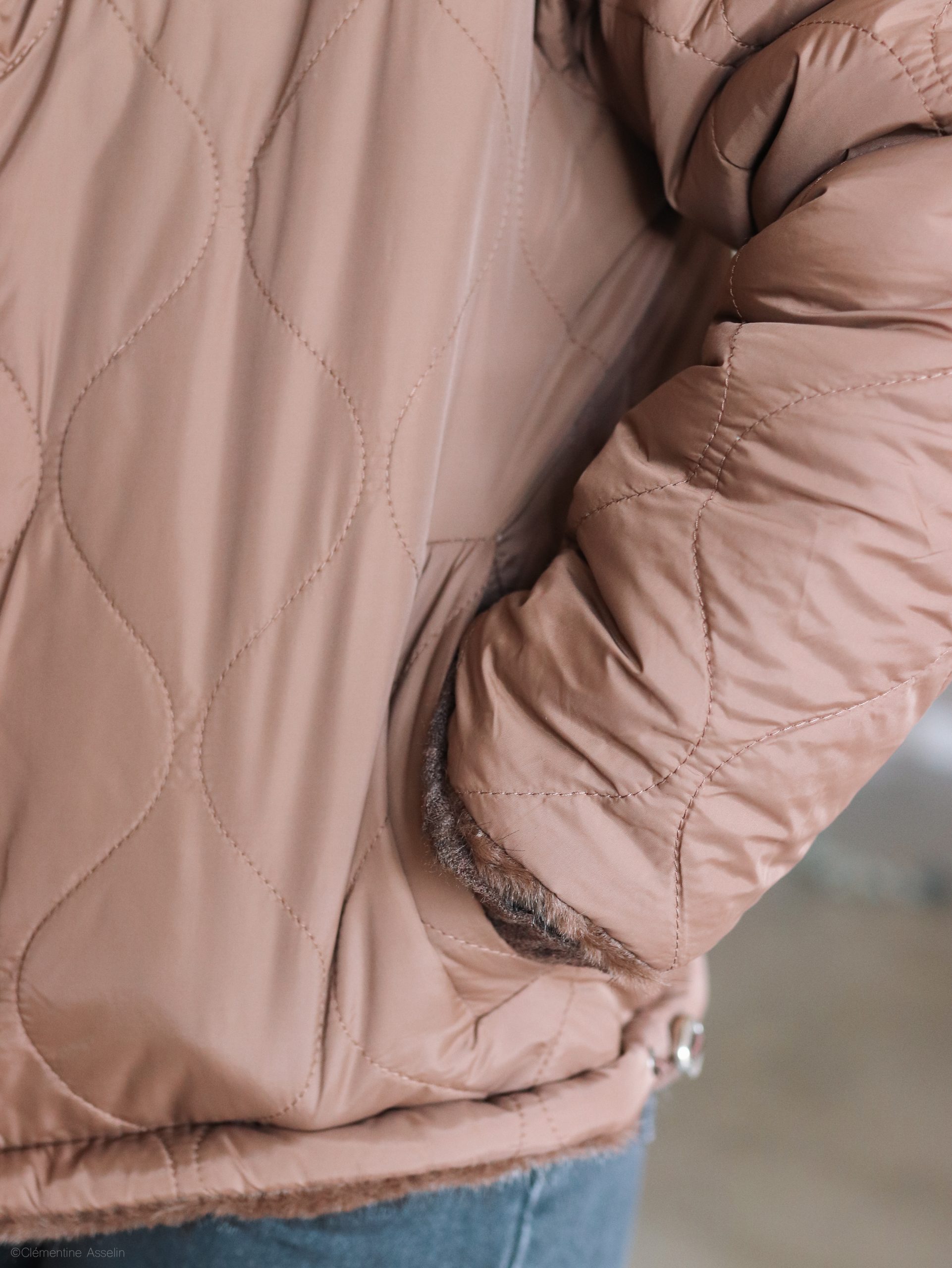 Manteau Mado marron – Image 10