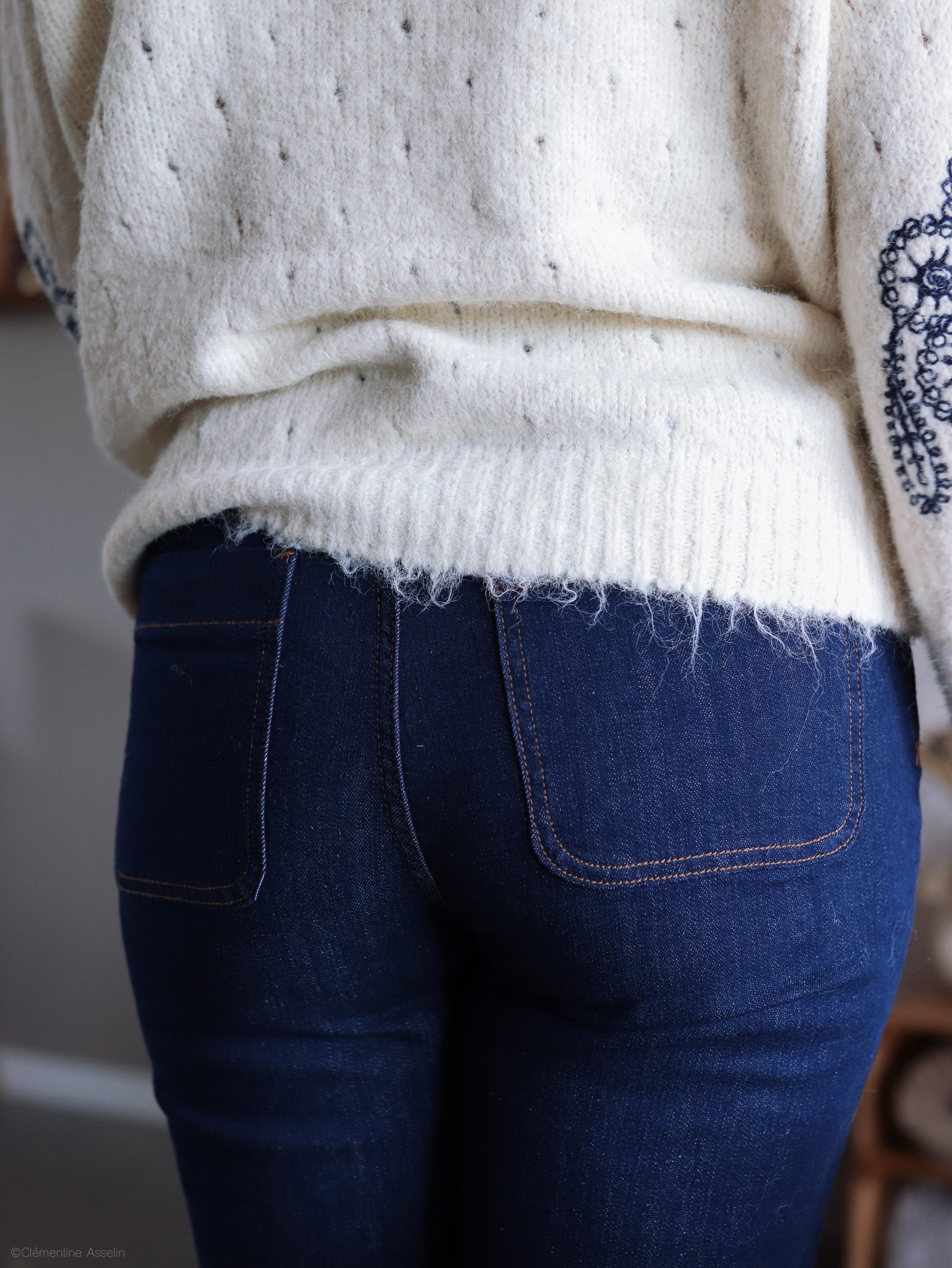 Jean Elenette bleu brut – Image 7