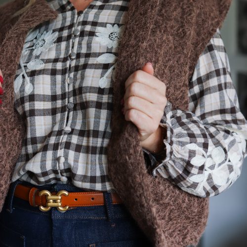 Ceinture Stella camel