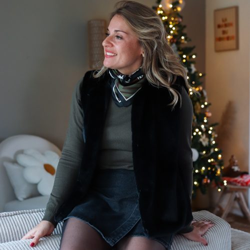 Veston Faustine noir