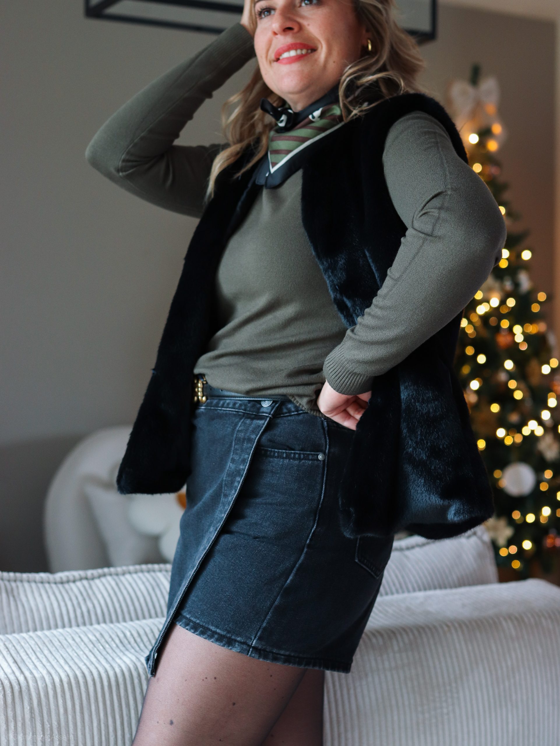 Veston Faustine noir – Image 3