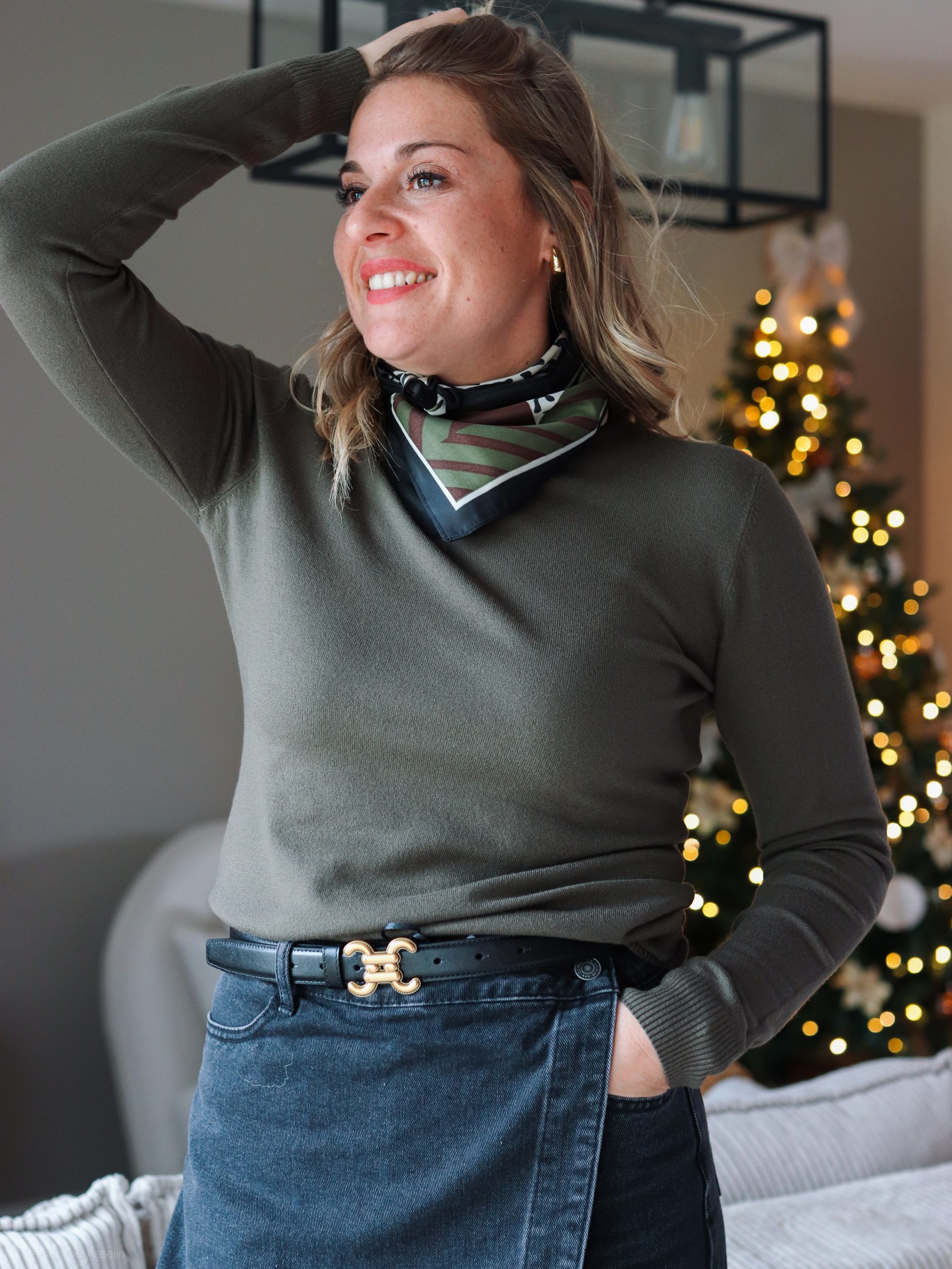 Ceinture Stella noir – Image 2