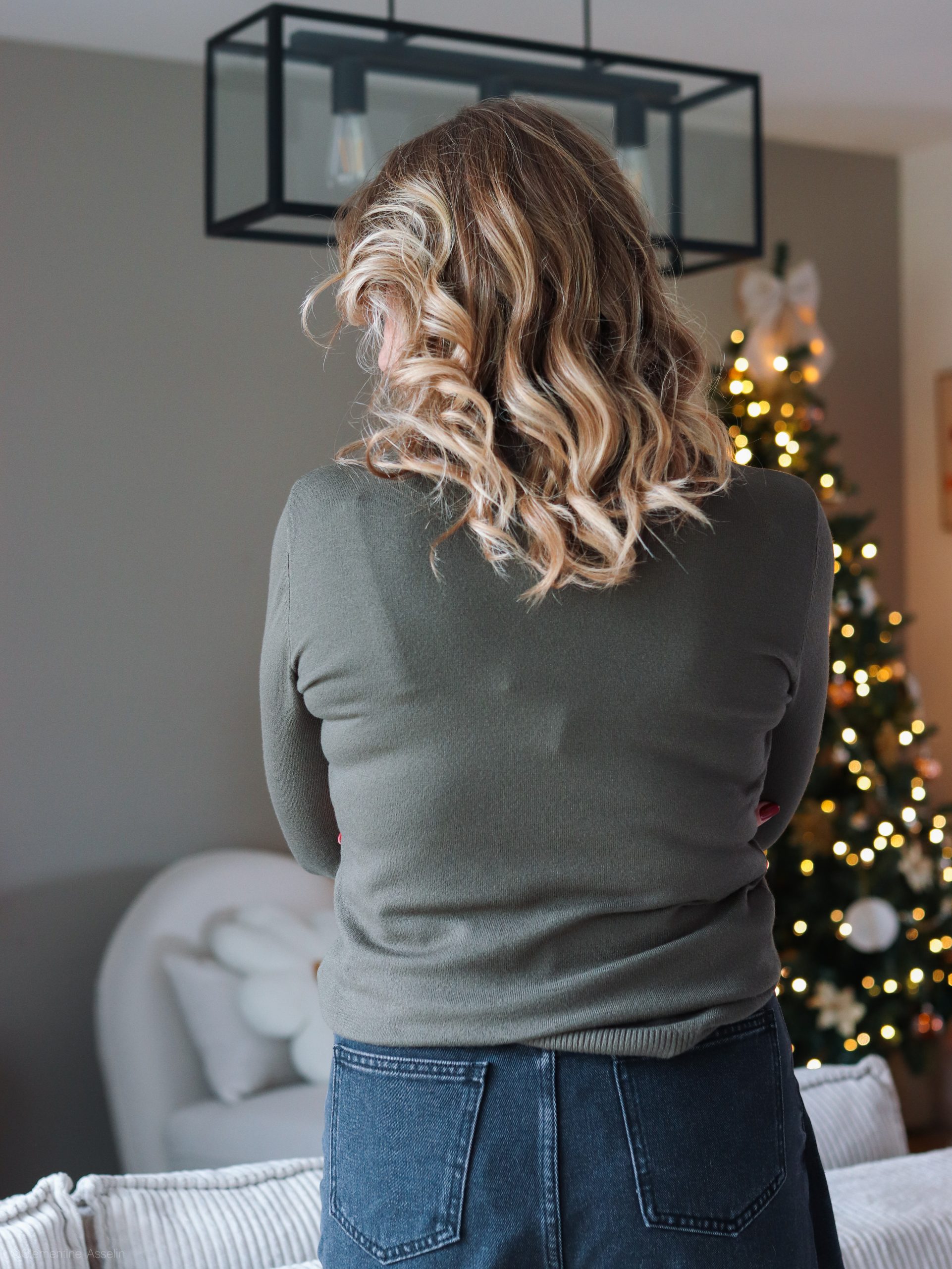 Petit pull Noé kaki – Image 4