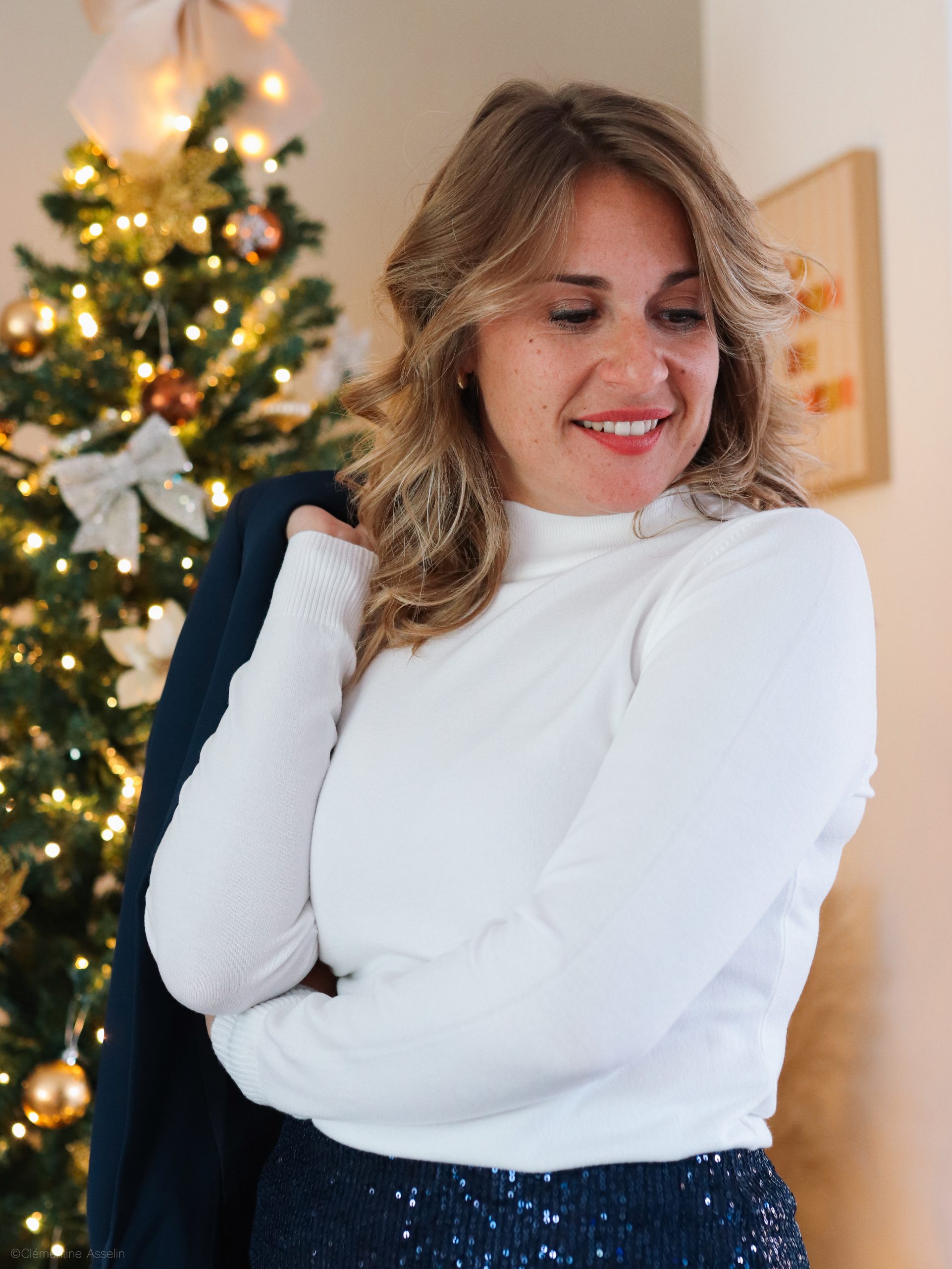 Petit pull Noé blanc – Image 2