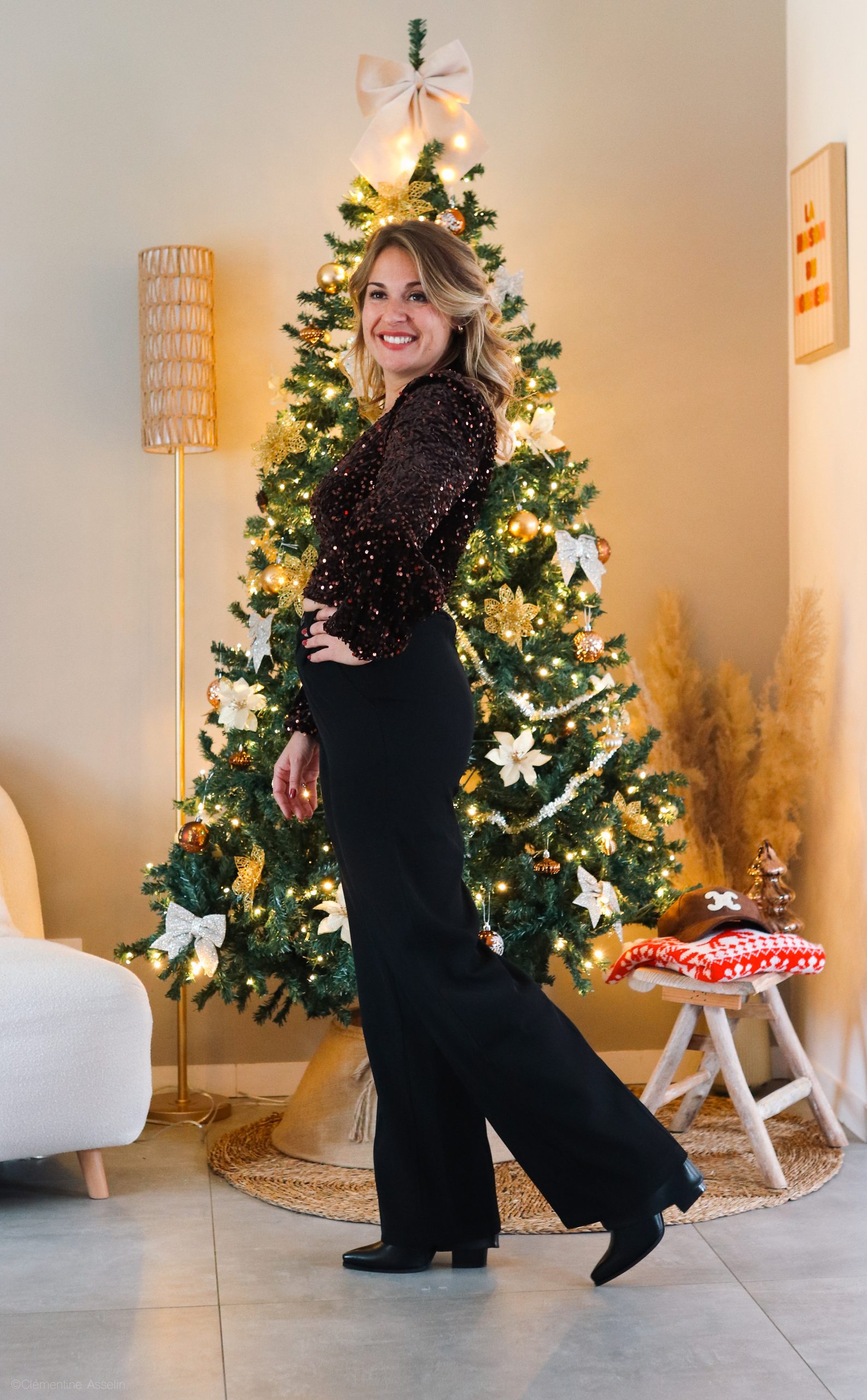 Blouse Néila marron – Image 3