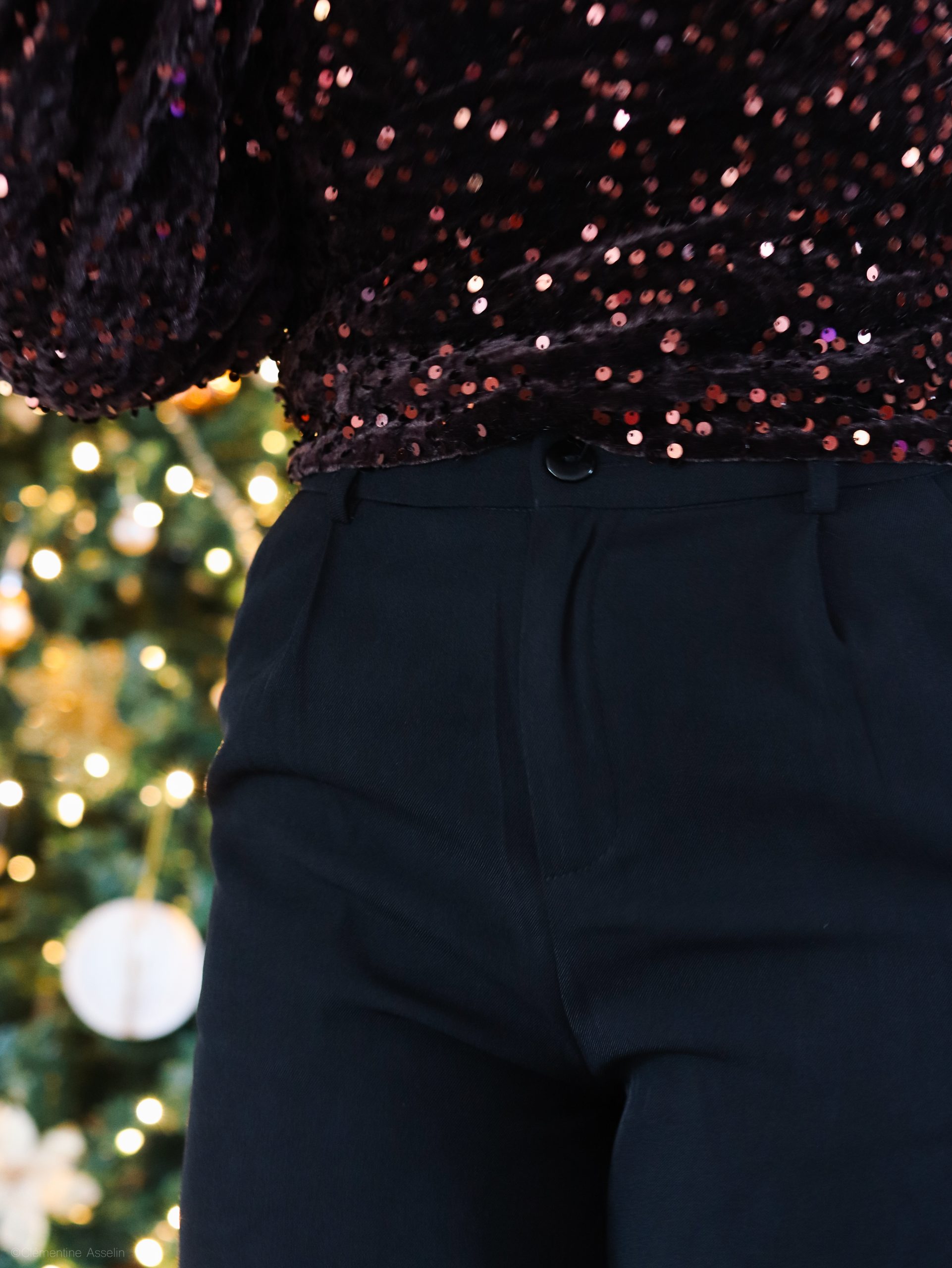 Pantalon Terry noir – Image 5