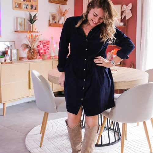 Robe chemise Claudia