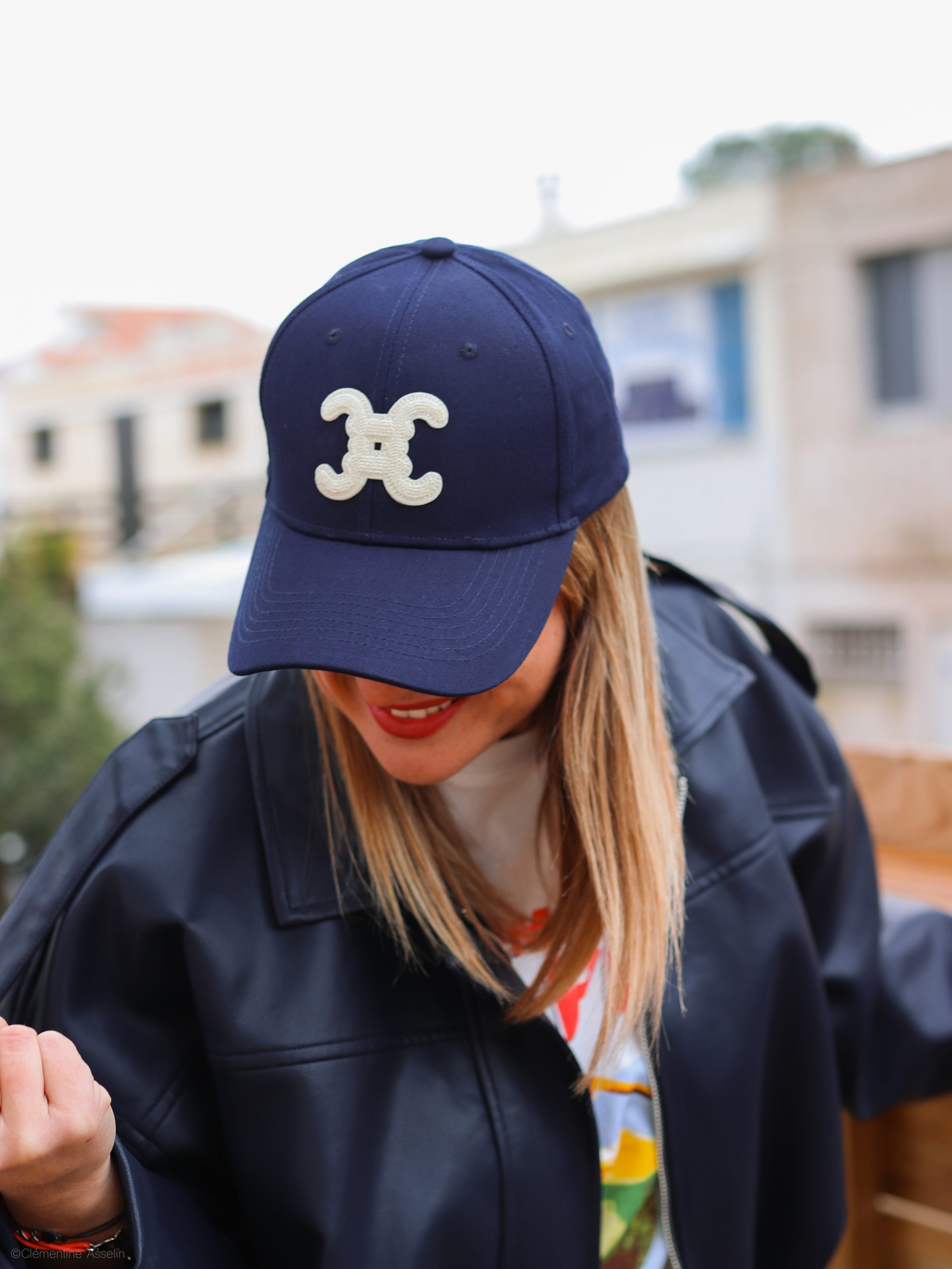 Casquette Harper bleu marine