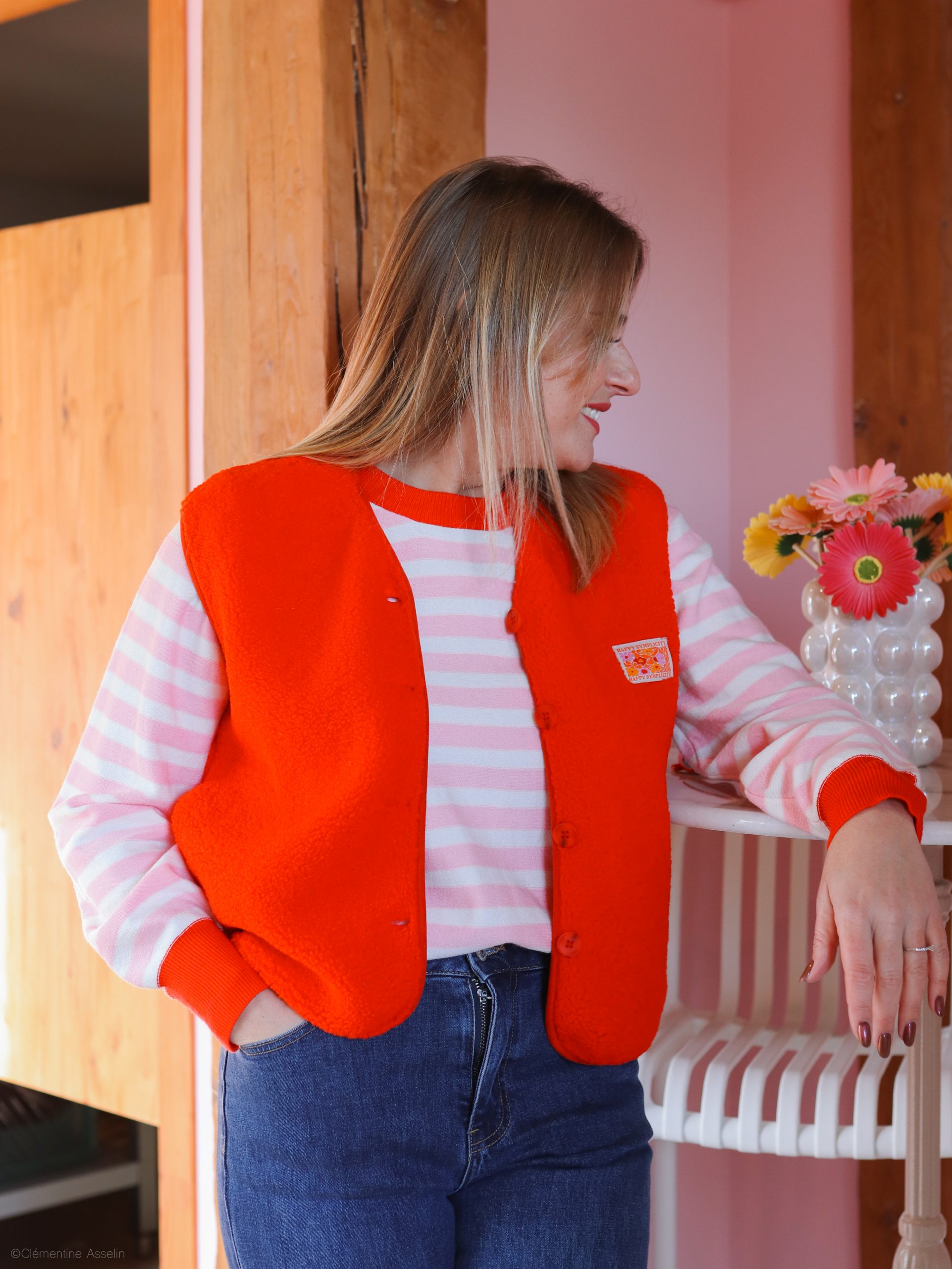 Pull Mikie rose – Image 3