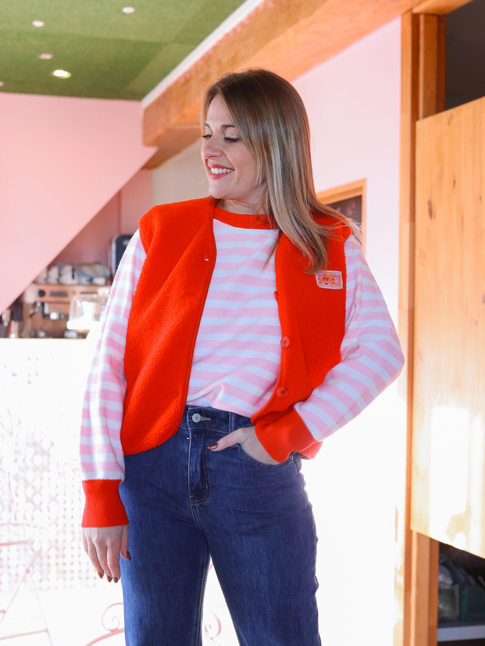 Pull Mikie rose – Image 4