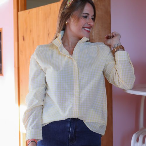 Chemise Olga jaune