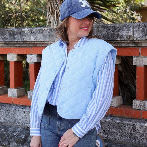 Gilet Coco bleu