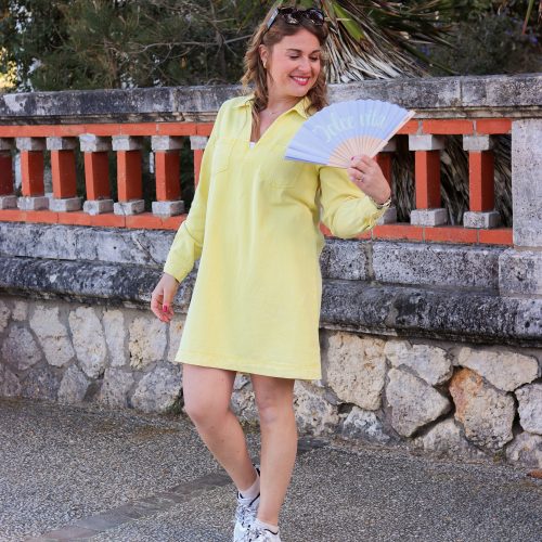 Robe Héléna jaune