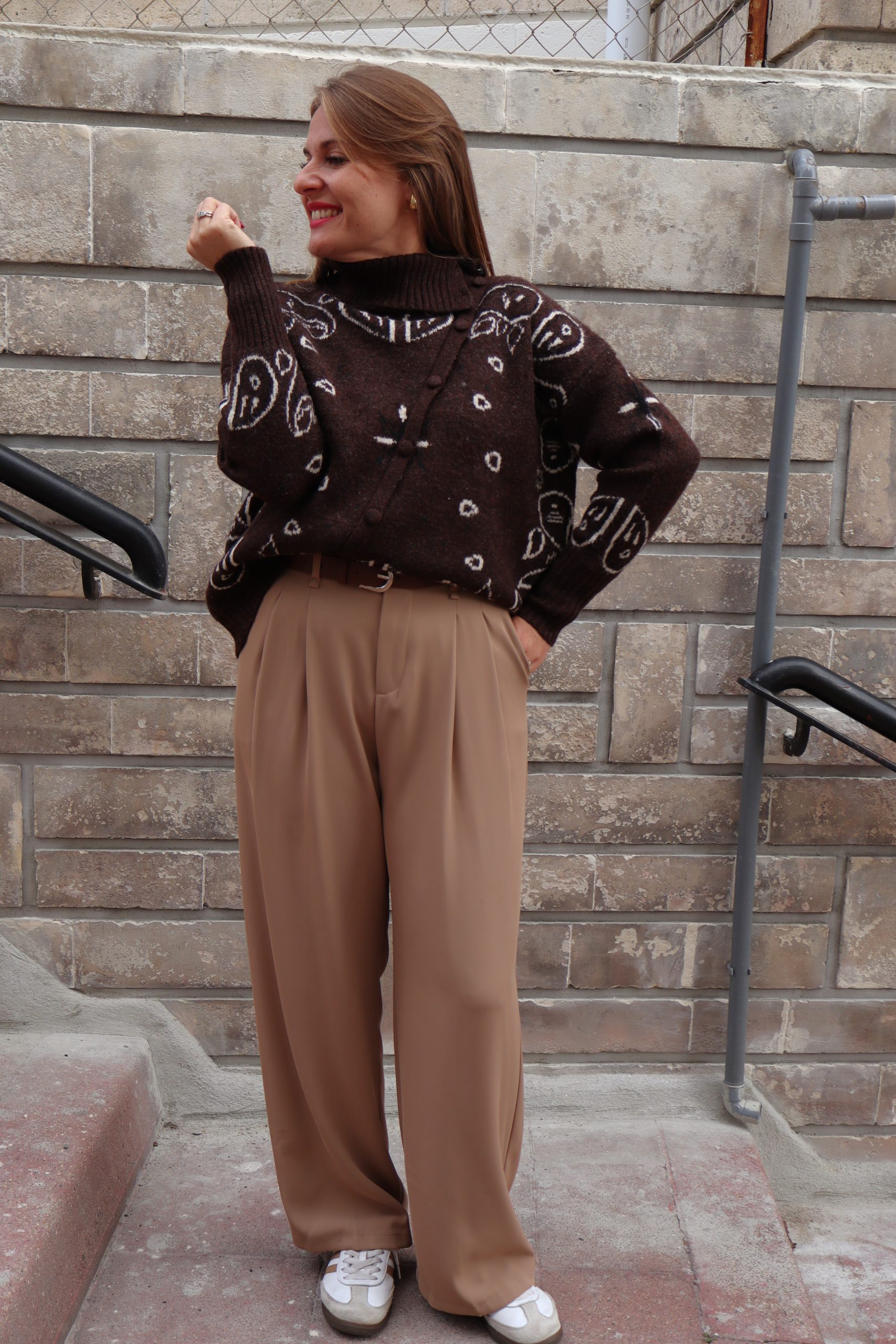 Pantalon Phil taupe – Image 2