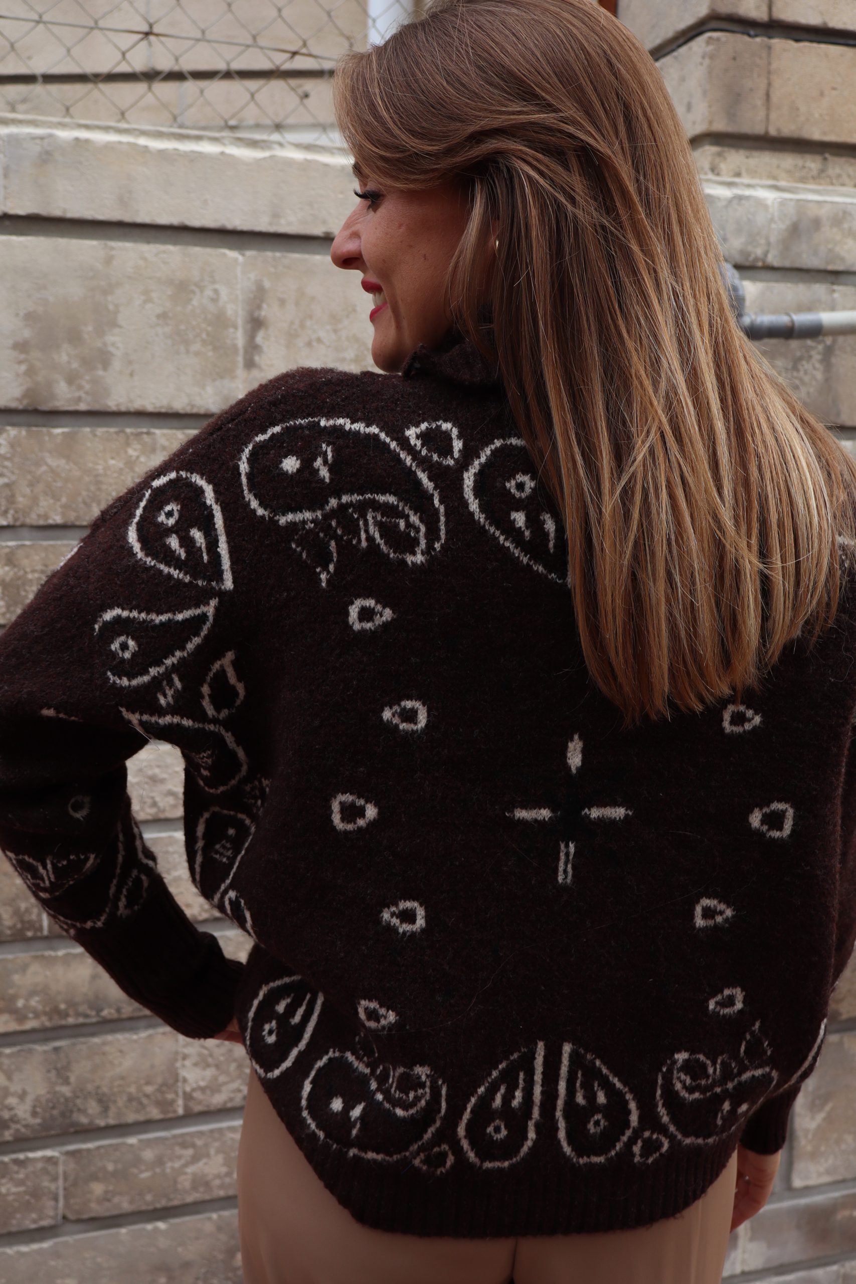 Pull Lucien marron – Image 4