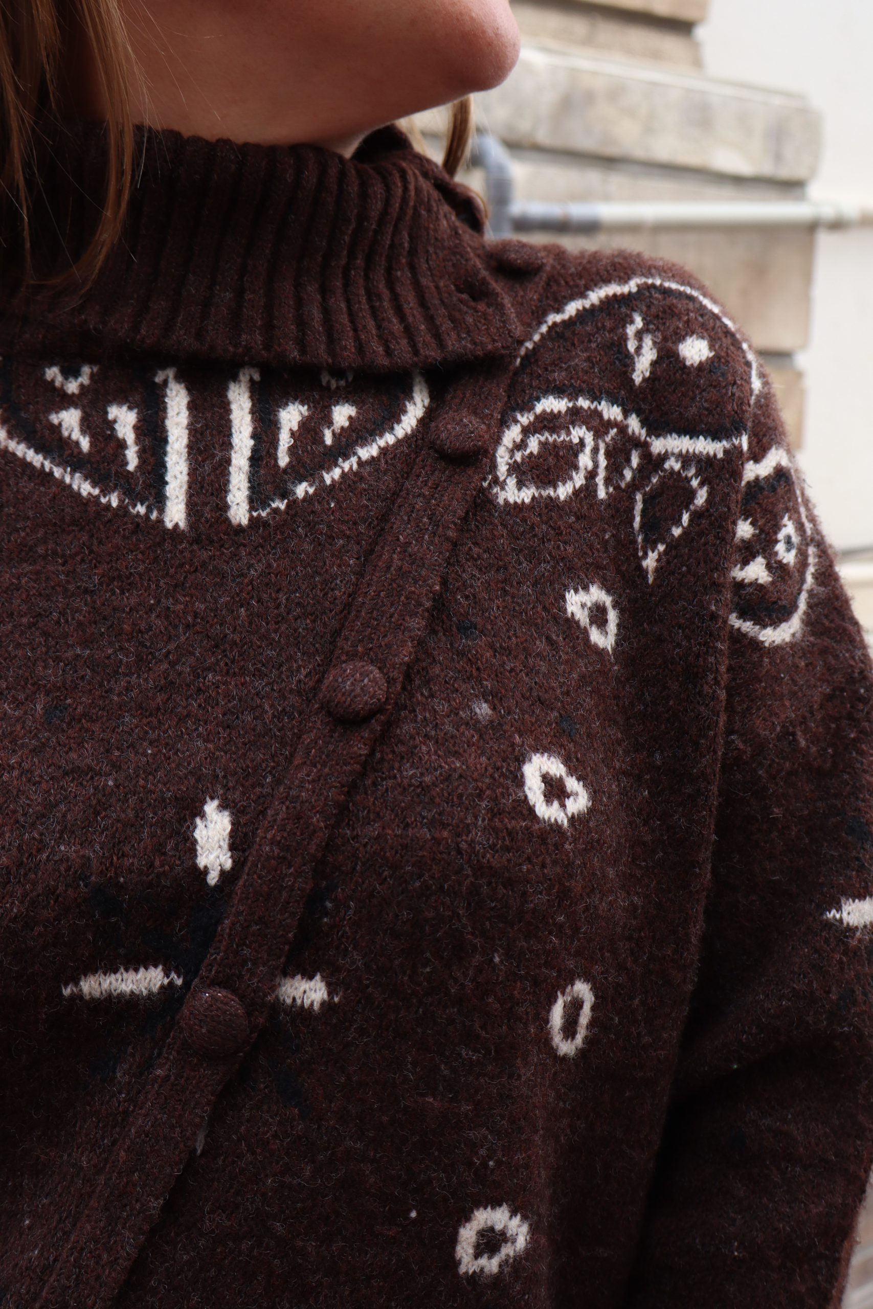 Pull Lucien marron – Image 3